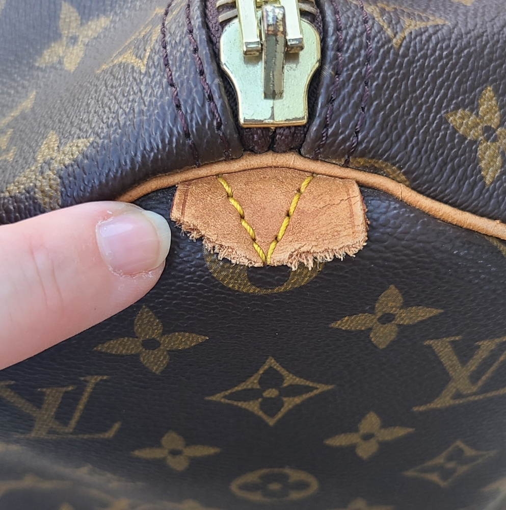 💥💥💥 SOLD💥💥💥 Vintage Louis Vuitton Monogram Brown Keepall 45 Bag - Picture 8 of 17